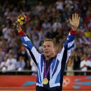 Sir Chris Hoy was the ninth most inspirational athlete