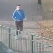 Bexleyheath knife killer Nicola Edgington fleeing the scene