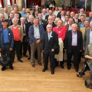 The Cray Valley Old Boys in their Old School Hall