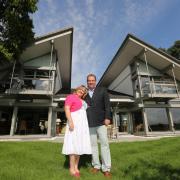 Mark and Sharon Beresford who are selling their home through a competition