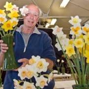 Doug Wingrave with some winning blooms