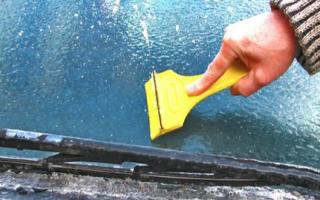 Don't boil the kettle! There are right and wrong ways to de-ice your car