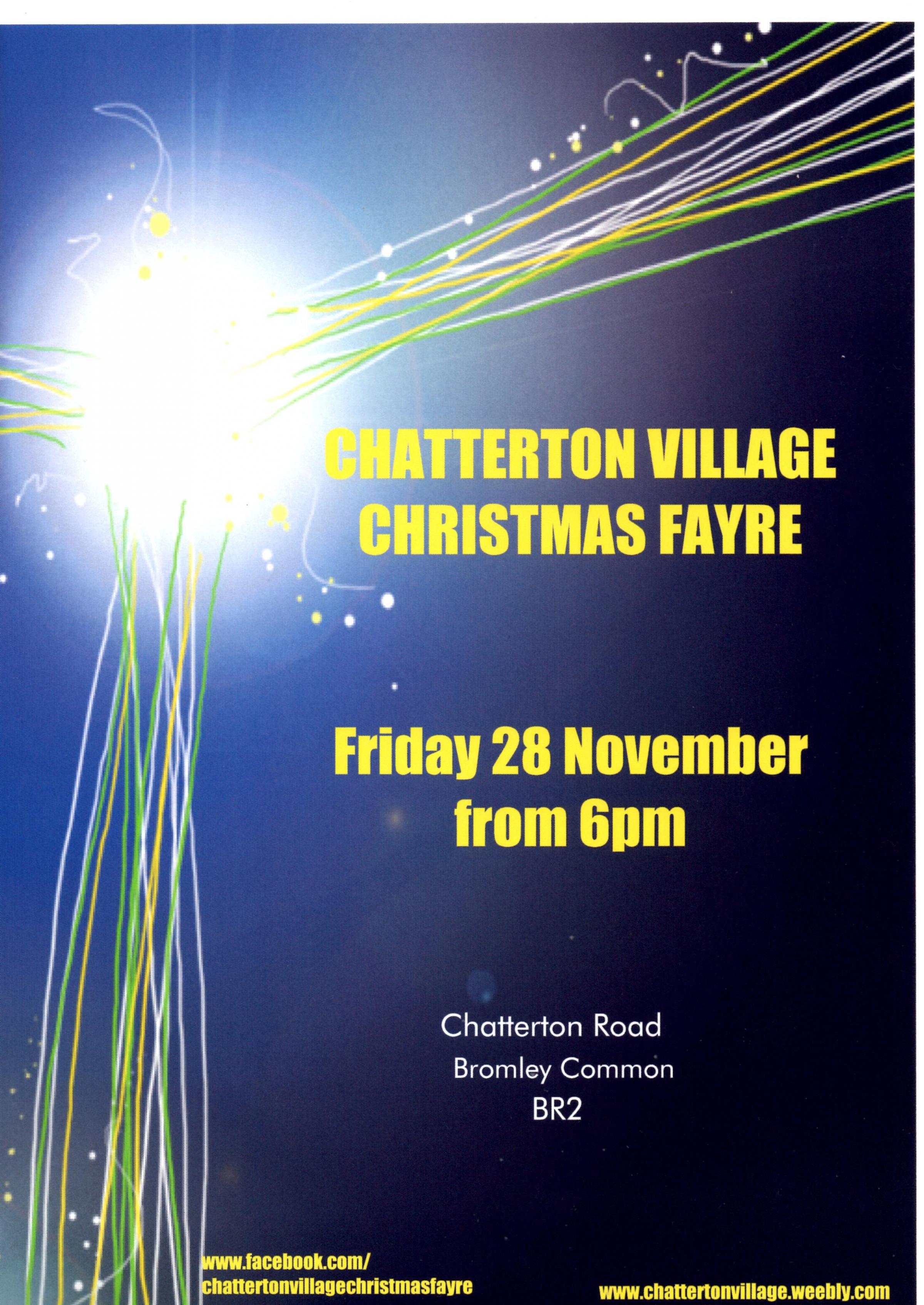 Bromley Chatterton Village Christmas Fayre 2014