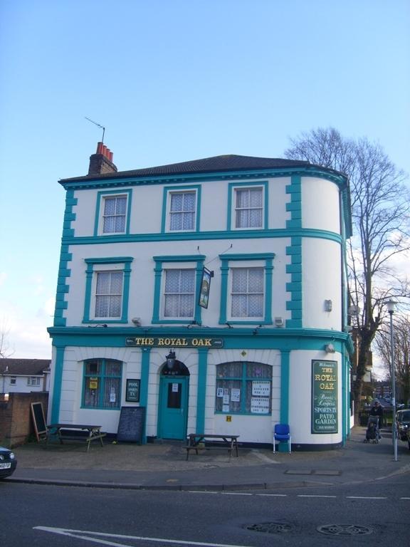The Royal Oak was situated at 2 Oakfield Road, Anerley. This pub closed in April 2011. Picture: closedpubs.co.uk & Darkstar