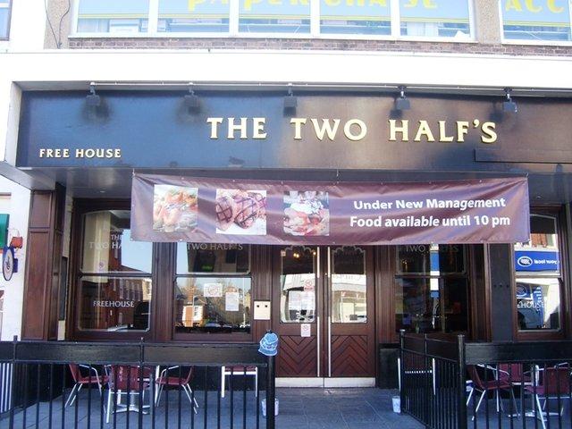 The Two Halfs was situated at 42 Sydenham Road. Picture: closedpubs.co.uk & Darkstar