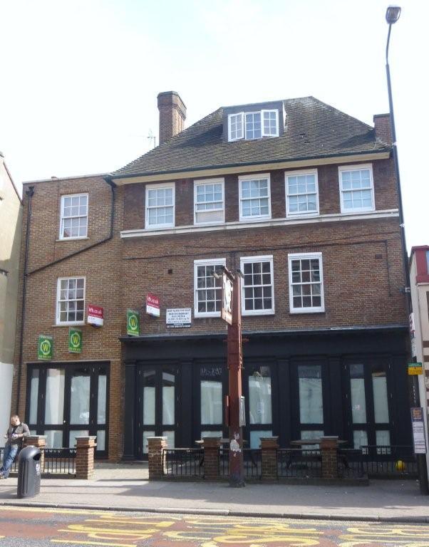 The Greyhound was situated at 205 High Street, closing in 2006. This pub has now reopened as a JD Wetherspoons. Picture: closedpubs.co.uk & Stephen Harris