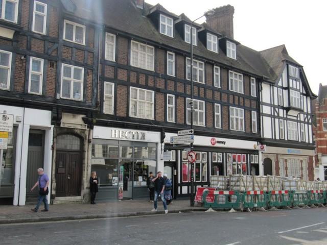 The Dukes Head was situated at 36 Market Square, Bromley. This pub is now in retail use. Picture: closedpubs.co.uk & Darkstar