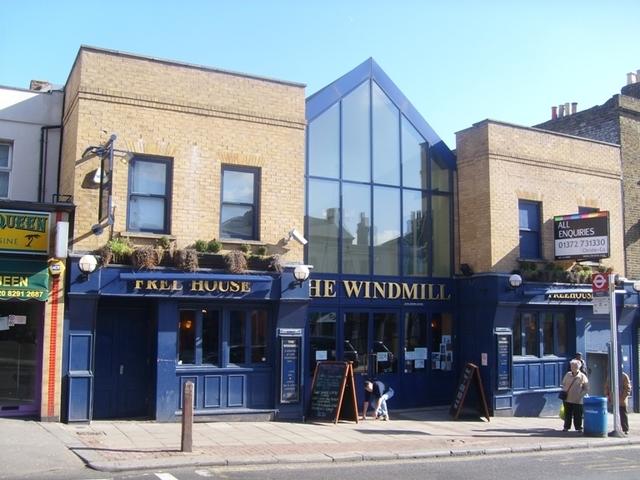 The Windmill was situated at 125-131 Kirkdale, SE26. Picture: closedpubs.co.uk & Darkstar
