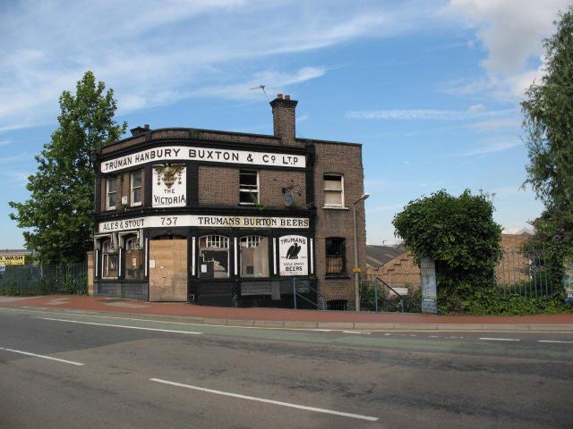 The Victoria was situated at 757 Woolwich Road, SE7. Picture: closedpubs.co.uk & Stephen Craven