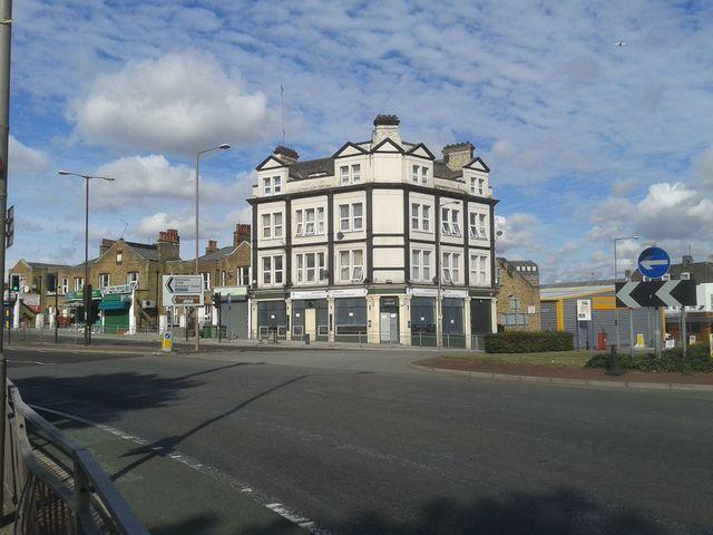 The Lord Howick was situated on Warspite Road, SE7. It was later renamed Million O'Hare, and finally Clancy's before it closed in August 2015. Picture: closedpubs.co.uk & Graeme Fox