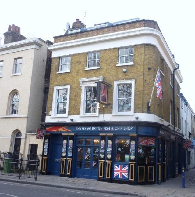 The Cricketers was situated at 22 King William Walk, SE10. This pub closed in 2005 and is now in use as a fish and chip shop. Picture: closedpubs.co.uk & Stephen Harris