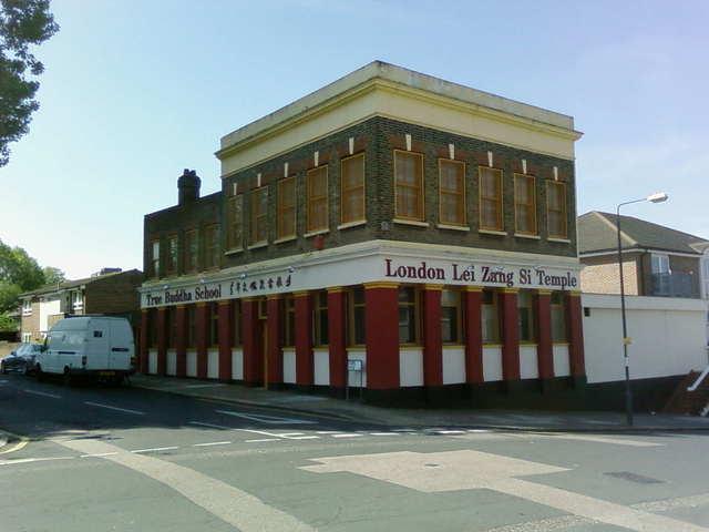 The Prince Rupert was situated on Glyndon Road, SE18. This pub was previously known as The New Park Tavern. Now used as a Buddhist school. Picture: closedpubs.co.uk & Graeme Fox