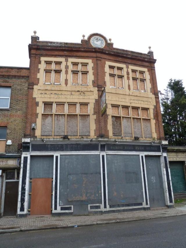 The White Swan was situated at 85-87 Greenwich Road, SE10. Present by 1826, in its latter years this pub was renamed Millers. It closed in around 2007. Picture: closedpubs.co.uk & Stephen Harris