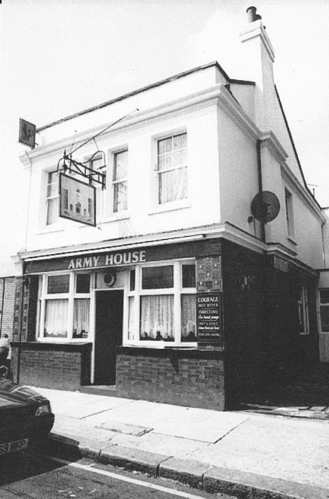 The Army House was situated at 45 Artillery Place, SE18. Picture: closedpubs.co.uk & Graeme Fox