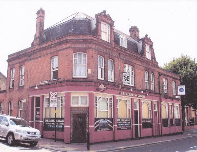 The Horse & Groom was situated on Plumstead High Street. This pub closed c2008. Picture: closedpubs.co.uk & Graeme Fox