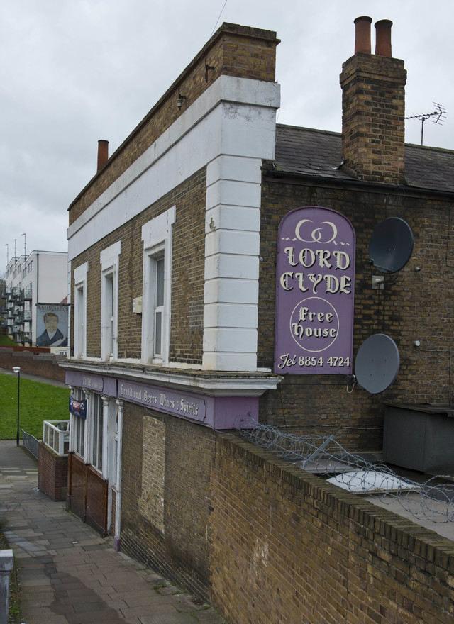 The Lord Clyde was situated on Brookhill Road, SE18. Picture: closedpubs.co.uk & Chris Mansfield