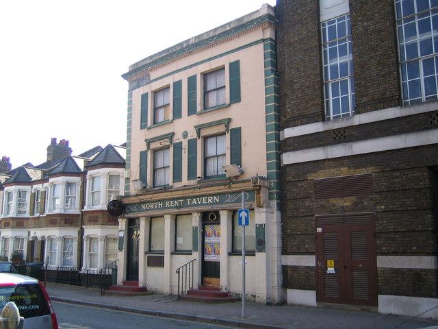 The North Kent Tavern was situated on Spray Street, SE18. Picture: closedpubs.co.uk & Nigel Cox