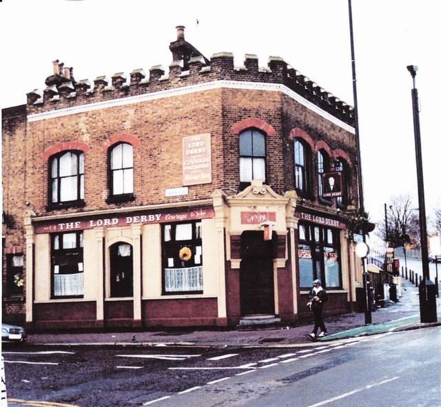 The Lord Derby was situated at 89 Walmer Terrace, SE18. Picture: closedpubs.co.uk & Graeme Fox