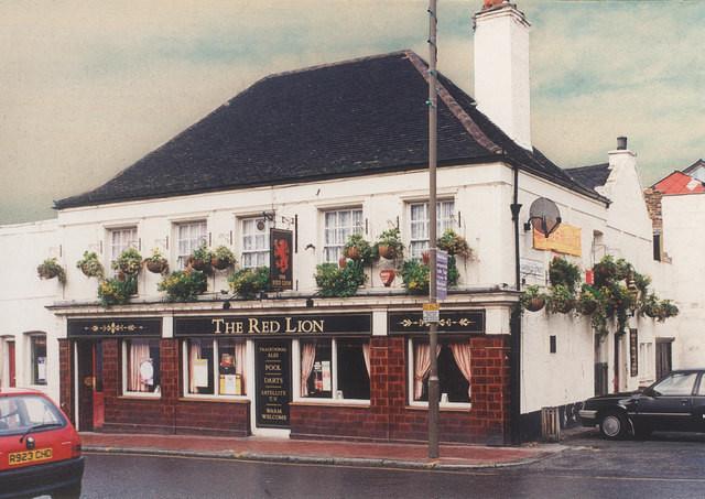 The Red Lion was situated on Plumstead High Street. This pub is now used as a noodle bar. Picture: closedpubs.co.uk & Graham Finn