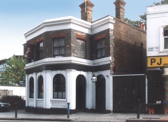 The Walpole Arms was situated at 84 Brookhill Road, SE18. This pub was built in 1857, replacing the demolished Fountain Arms on the same site. It has now been converted to flats. Picture: closedpubs.co.uk & Graham Finn