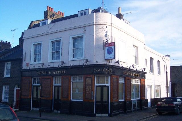The Crown & Sceptre was situated at 92 Friendly Street, SE8. This pub is now in residential use. Picture: closedpubs.co.uk & David Anstiss