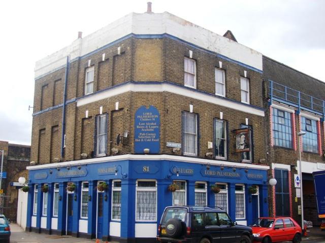 The Lord Palmerston was situated at 81 Childers Street, SE8. Picture: closedpubs.co.uk & Darkstar