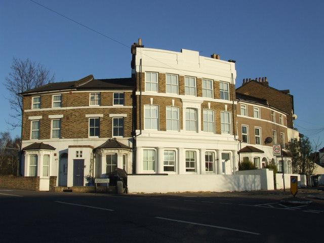 The Queens Arms was situated at 63 Courthill Road, SE13, closing in the early 2000s This pub has now been converted into flats. Picture: closedpubs.co.uk & Malc McDonald
