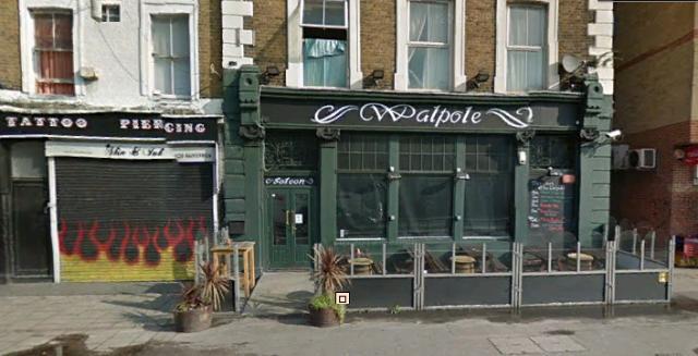 The Walpole was situated at 407 New Cross Road. Picture: closedpubs.co.uk & Scott Weir
