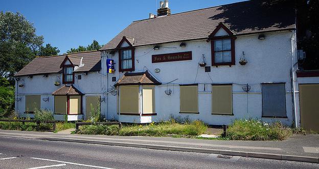 The Fox & Hounds was situated on Green Street, Darenth, and closed c2005. Picture: closedpubs.co.uk & Neil Prescott