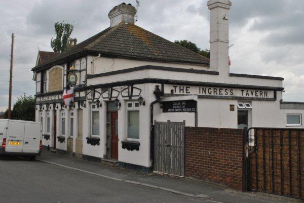 The Ingress Tavern was situated on Knockhall Road, Greenhithe. Closed in 2008, it is now used as a private residence. Picture: closedpubs.co.uk & Andy Johnson