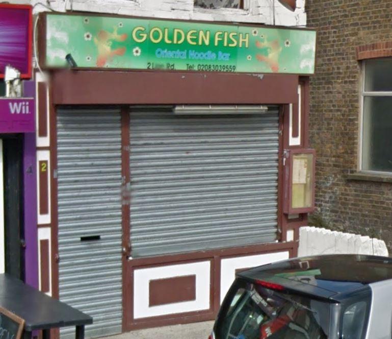 0 stars: Golden Fish Bar, Lion Road, Bexleyheath 