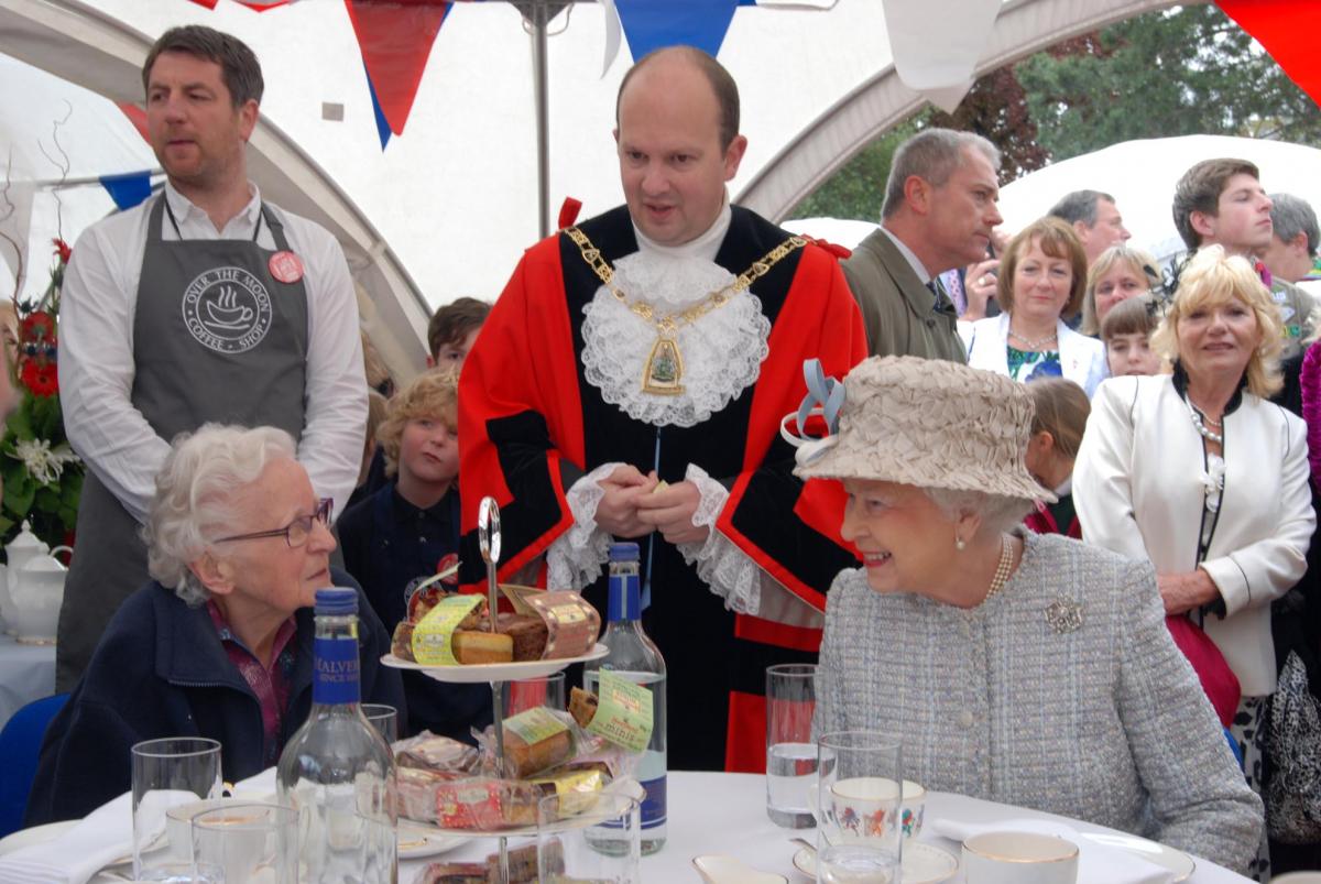 Her Majesty visits Bromley in May, 2012