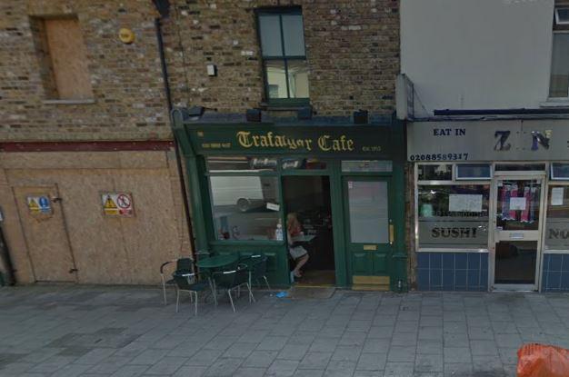 Trafalgar Café, Greenwich – Mixmaster Doom on Twitter: “Surely the debate begins and ends with Trafalgar Cafe, Greenwich?”