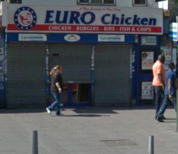 1 star: Euro Chicken, Plumstead Road