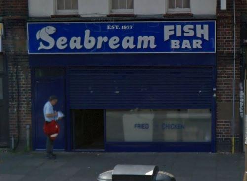 1 star: Seabream Fish Bar, Shooters Hill Road