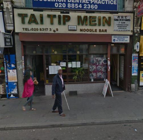 1 star: Tai Tip Mein, Woolwich New Road