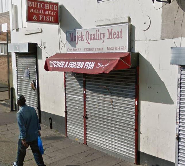 1 star: Mojek Quality Meats, Parry Place, SE18