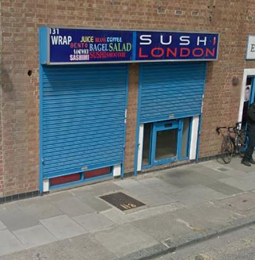 1 star: Sushi London, Vanbrugh Hill, SE10