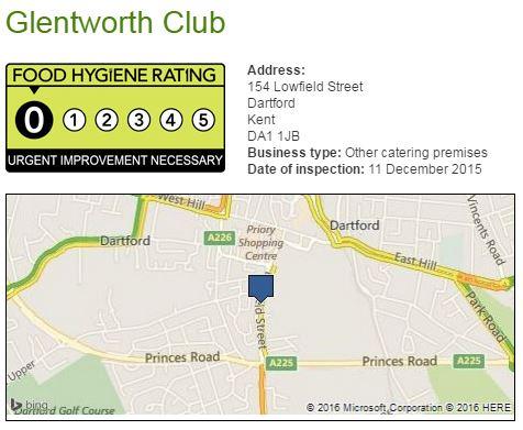 0 stars - Glentworth Club, Lowfield Street, Dartford