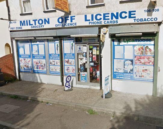 1 star - Milton Off Licence, Milton Road, Swanscombe