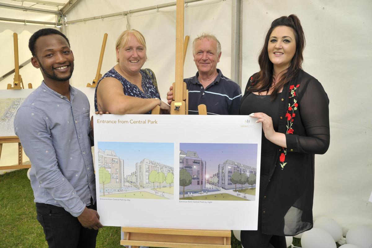 Initial plans for Lowfield St. were also unveiled at the festival