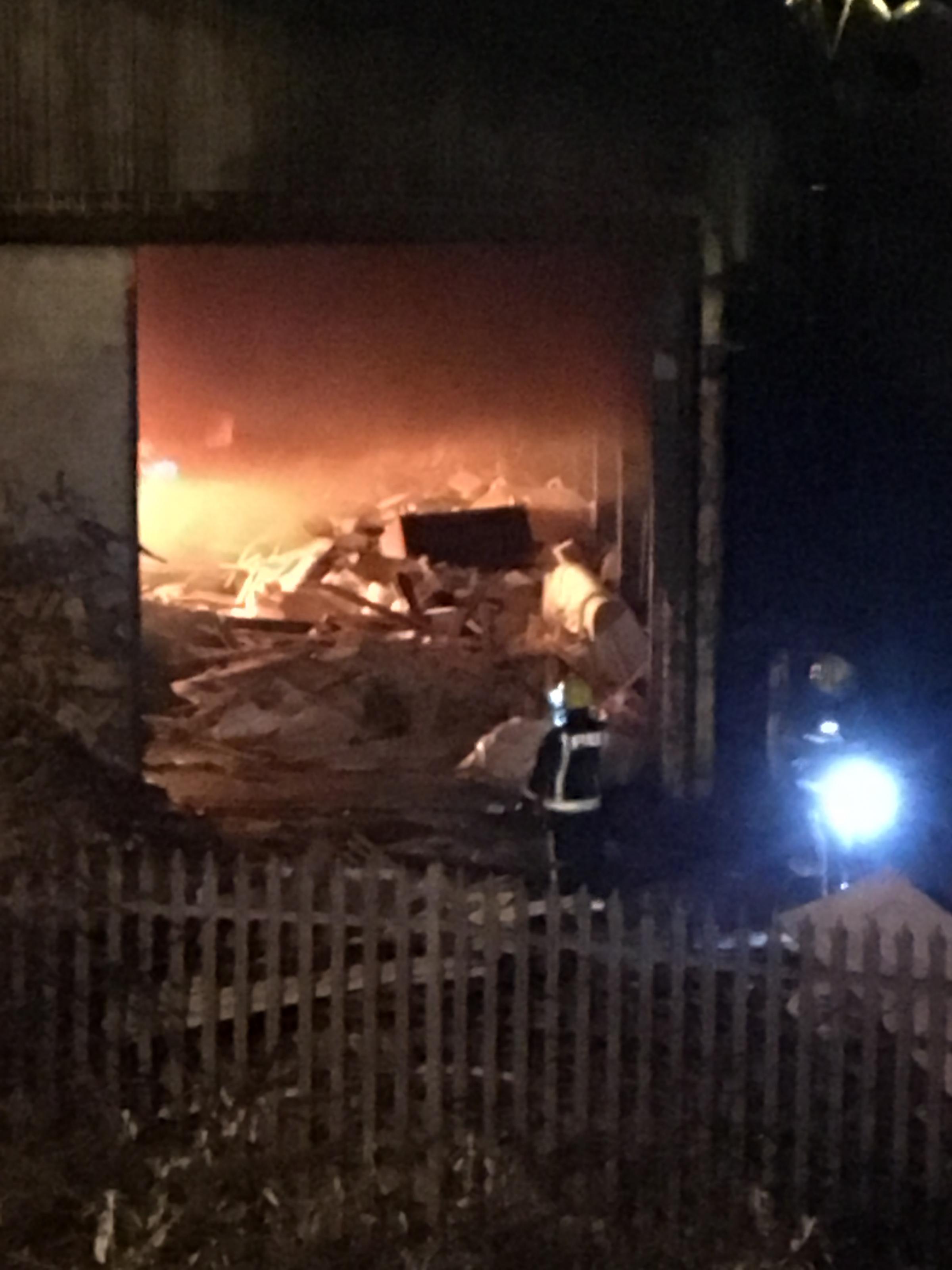 Firefighters tackle 3-hour blaze as rubbish dumped by fly-tippers catches fire at old Klinger factory in Sidcup