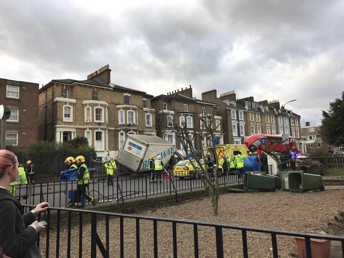 New Cross lorry crash: police appeal for information following fatal collision