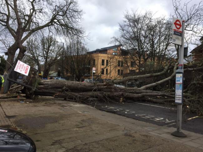 Firefighters called to more than 100 Storm Doris-related incidents at peak of strong winds