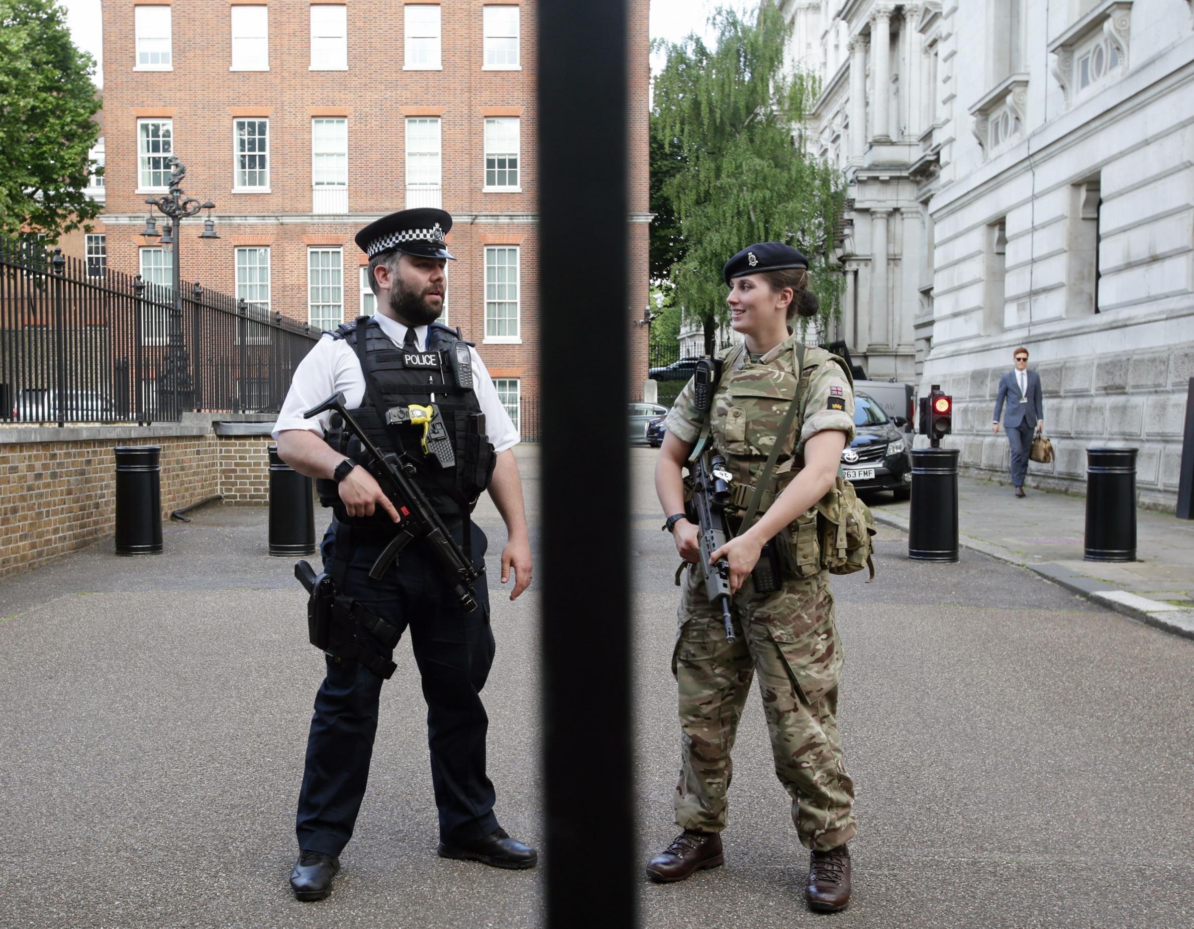 Armed forces deployed in London in response to critical terror alert