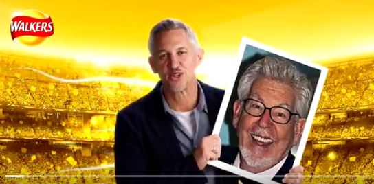 Rolf Harris featured in crisp ad as social media campaign spectacularly backfires