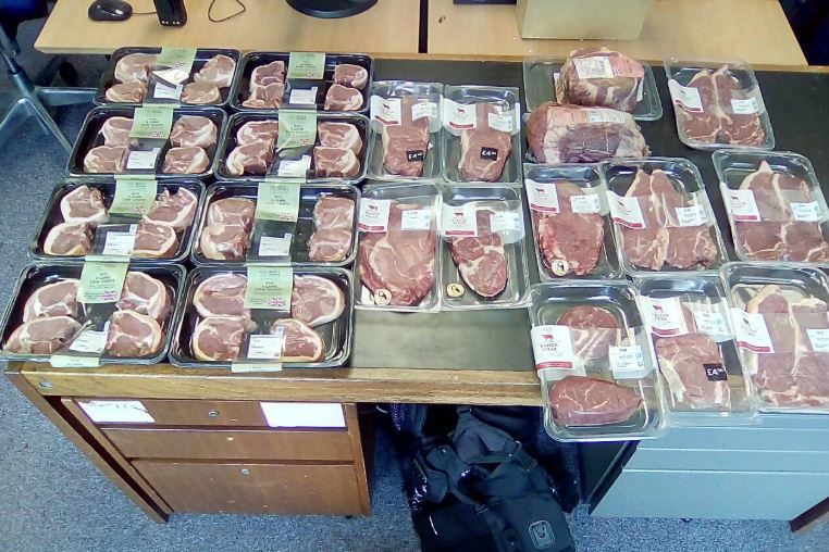 Prolific meat thief finally caught and arrested near Eltham