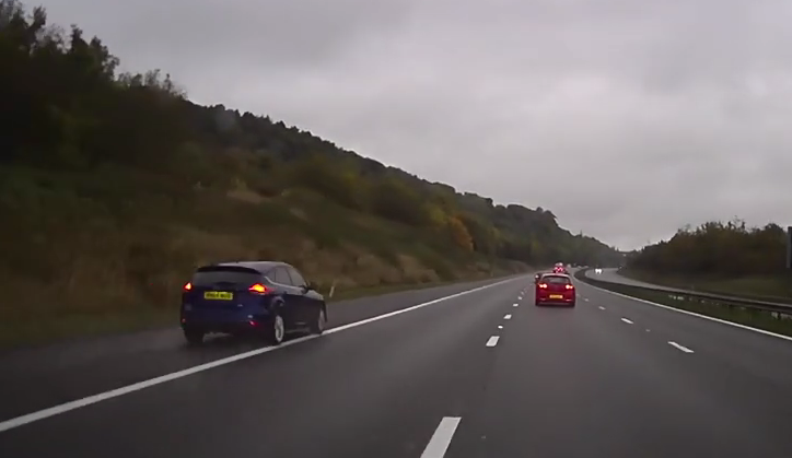 Video shows 'crazy' driver undertaking lorry at 100mph near Orpington