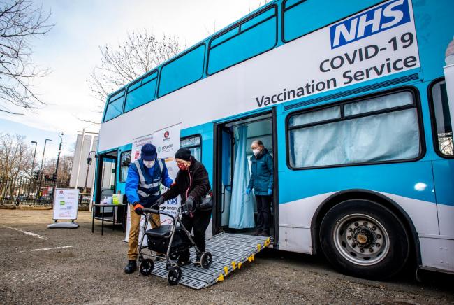 NHS Greenwich CCG - the new vaccination bus