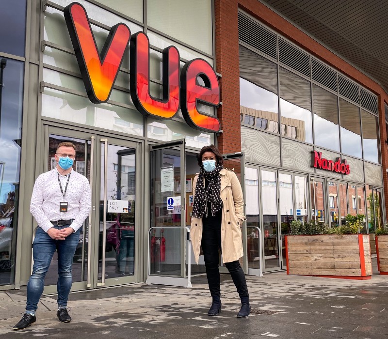 Vue in Eltham has also reopened